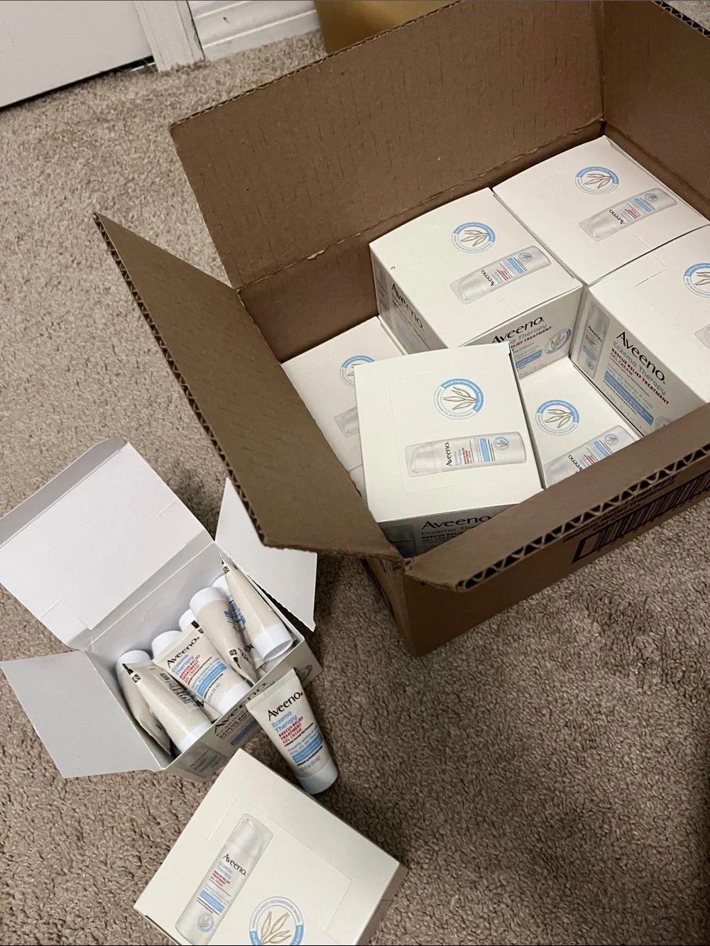 Eczema Therapy Rescue Relief Gel Cream - White lot of 12 boxes